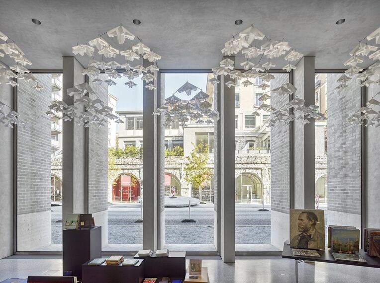 unico Portas, unico Janelas and thermfix light Fachadas - MCBA Cantonal Museum of Fine Arts, Lausanne located in Lausanne, Suíça