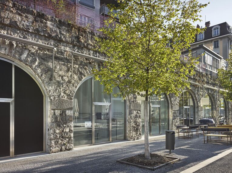 unico Portas, unico Janelas and thermfix light Fachadas - MCBA Cantonal Museum of Fine Arts, Lausanne located in Lausanne, Suíça