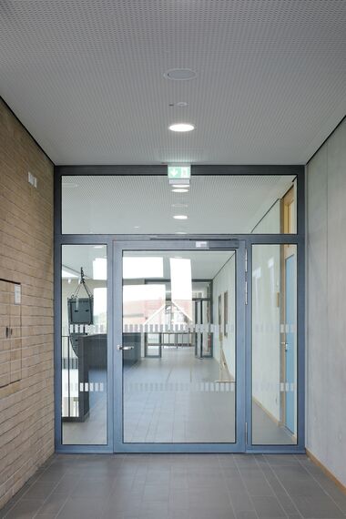 fuego light Janelas, fuego light Portas, presto 60s Portas and presto 50 Portas - BBZ Dithmarschen vocational training centre located in Heide, Alemanha