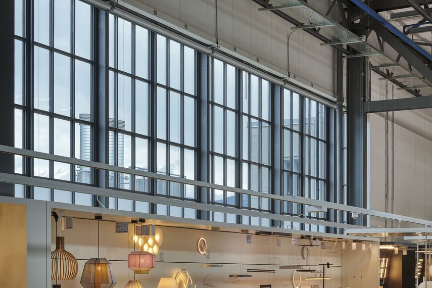 unico xs Windows - Factory floors in the Salzhaus, Biel located in Biel, Suíça