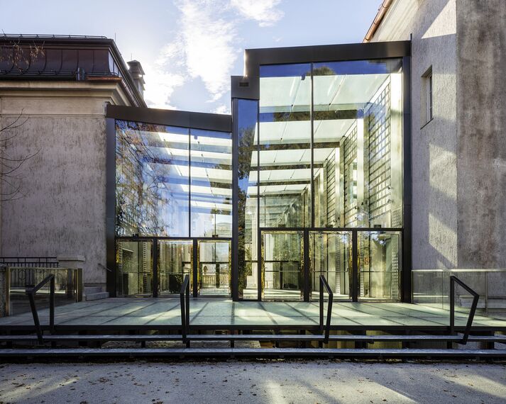 unico Portas - The new foyers at Mozarteum, Salzburg located in Salzburg, Áustria