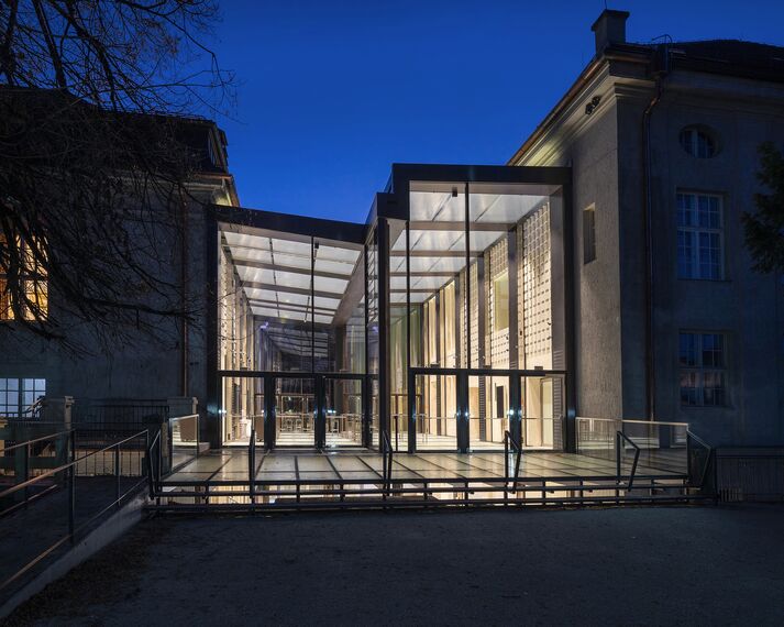 unico Portas - The new foyers at Mozarteum, Salzburg located in Salzburg, Áustria