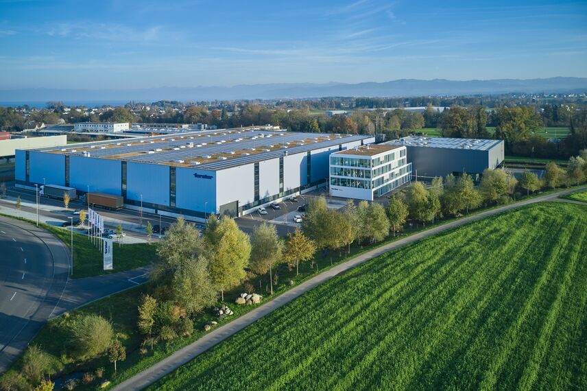 unico Janelas, fuego light Portas, thermfix vario Fachadas, unico Portas, fuego light Janelas de correr, unico Janelas de correr and presto xs Portas - Forster Campus, Romanshorn located in Romanshorn, Suíça