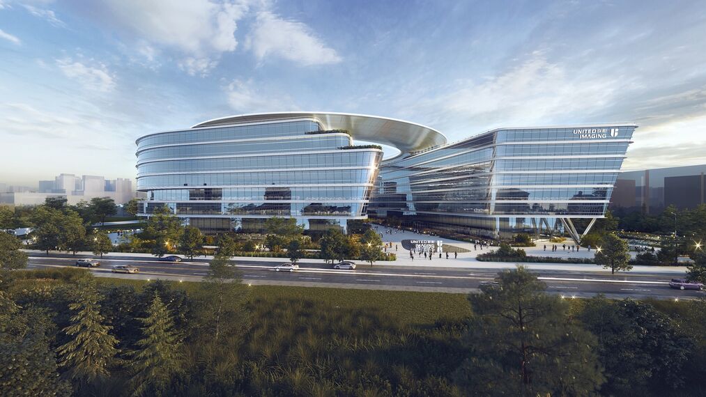 thermfix vario Facades and unico Doors - United Imaging Smart Medical Campus, Shanghai located in Shanghai, China