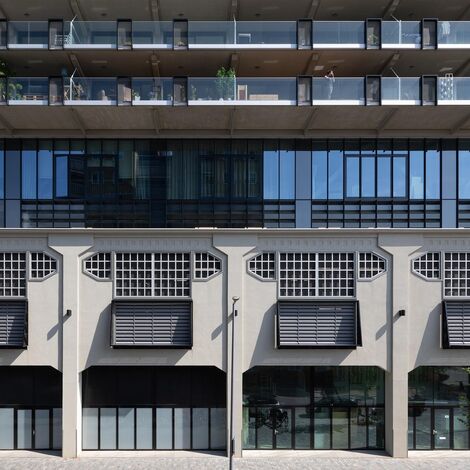 presto 50 Portas, presto 50 Janelas, unico xs Janelas and thermfix vario Fachadas - Fenix I, Roterdão located in Rotterdam, nos Países Baixos