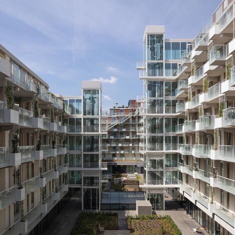 presto 50 Portas, presto 50 Janelas, unico xs Janelas and thermfix vario Fachadas - Fenix I, Roterdão located in Rotterdam, nos Países Baixos