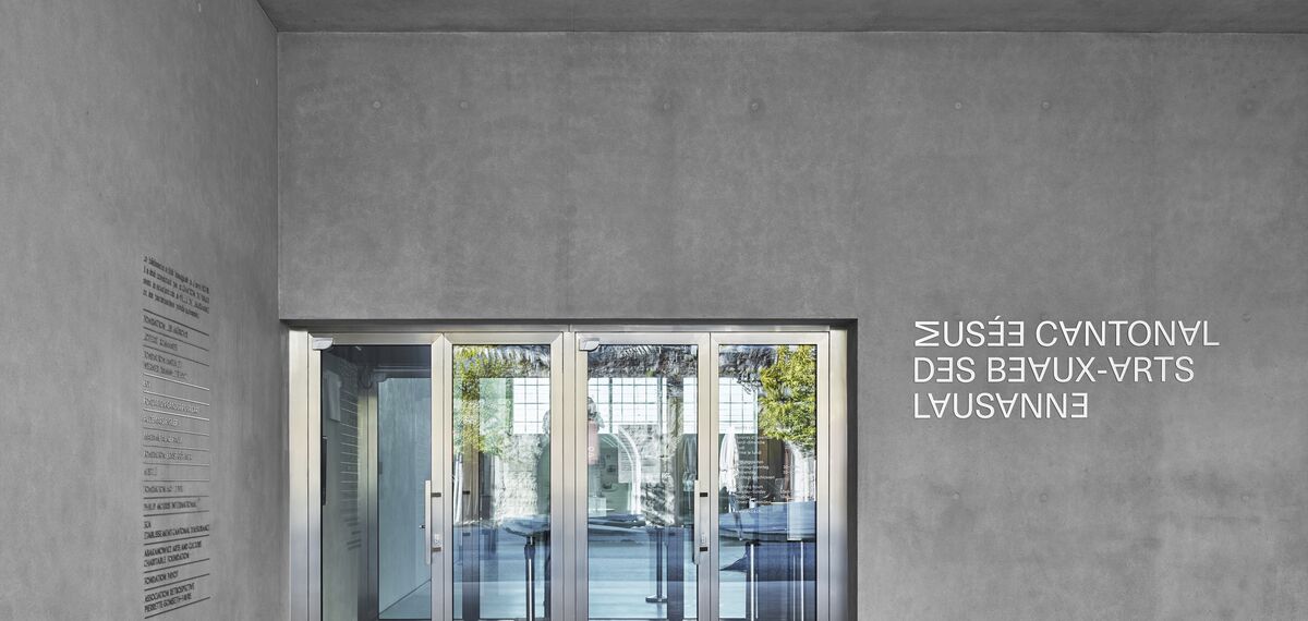unico Portas, unico Janelas and thermfix light Fachadas - MCBA Cantonal Museum of Fine Arts, Lausanne located in Lausanne, Suíça