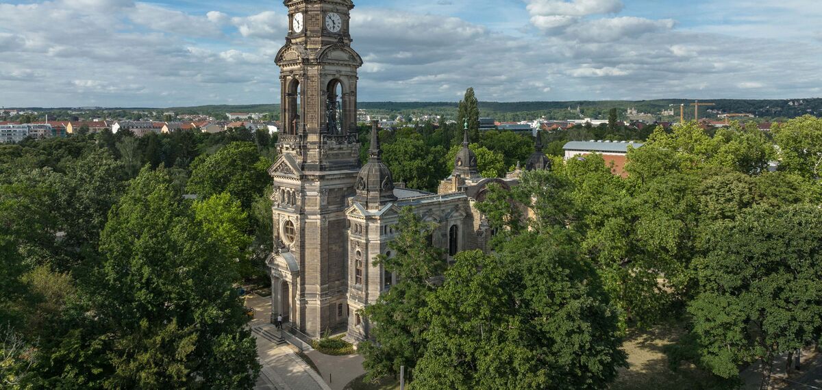 unico Windows, unico Doors, presto 50 Doors and fuego light Doors - Trinitatiskirche, Dresden located in Dresden, Alemanha