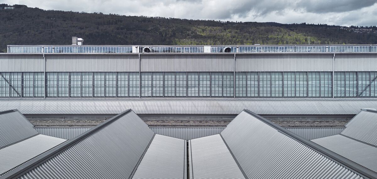unico xs Windows - Factory floors in the Salzhaus, Biel located in Biel, Suíça