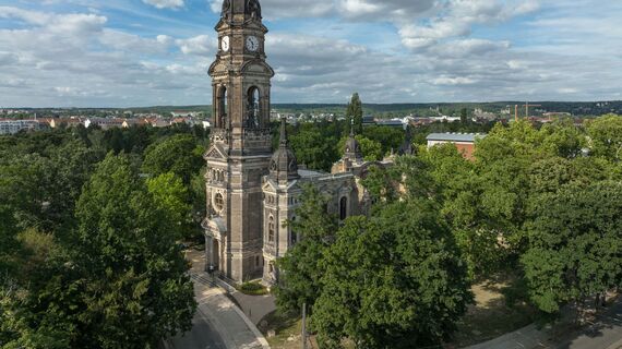 unico Windows, unico Doors, presto 50 Doors and fuego light Doors - Trinitatiskirche, Dresden located in Dresden, Alemanha