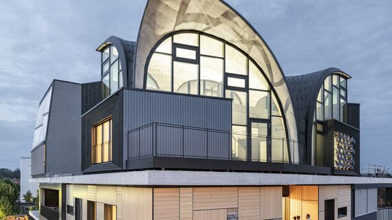 thermfix vario Fachadas, unico Portas and unico Janelas - HiLo research and innovation unit, Duebendorf located in Dübendorf, Suíça