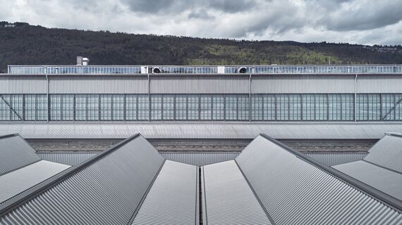 unico xs Windows - Factory floors in the Salzhaus, Biel located in Biel, Suíça